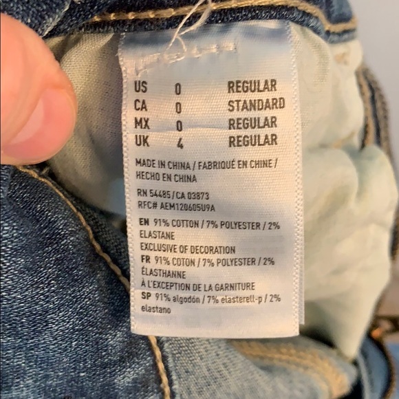 *American Eagle skinny jean 0 - Picture 3 of 3